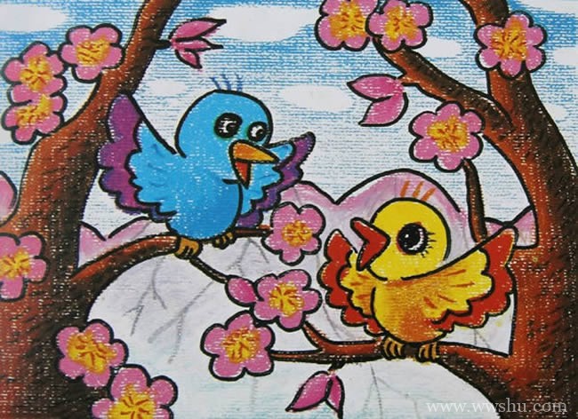 儿童油画棒画基础教程docx