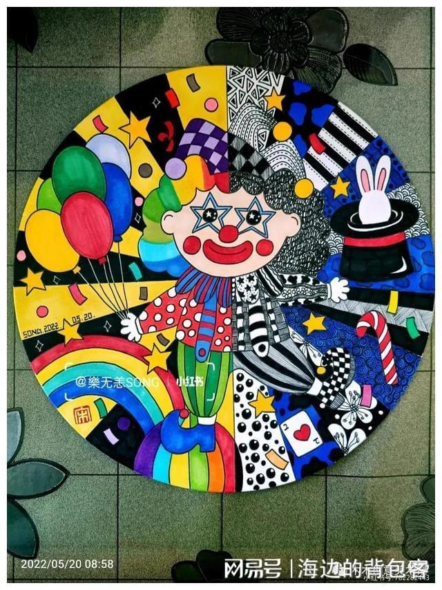 【儿童画图片】简单漂亮的儿童画画大全大图欣赏(图1)