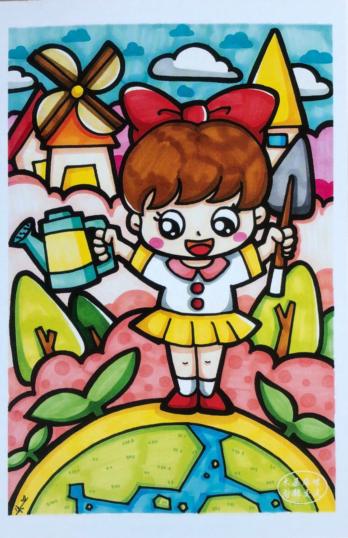 精选20张超可爱的绘画素材真是临摹的绝佳素材请收好(图1)